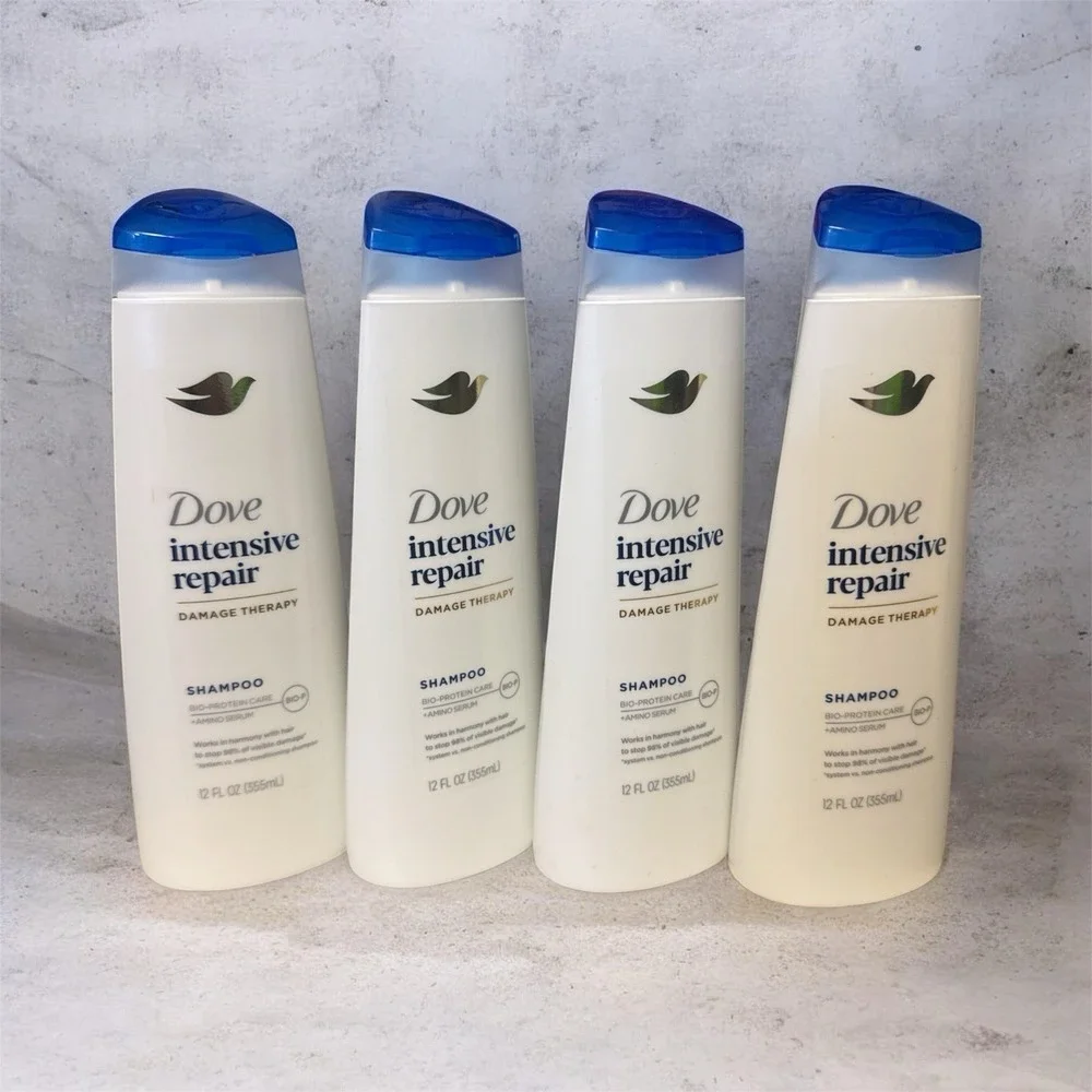 Dove Intensive Repair Shampoo 12oz (4 Pack) New